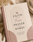 Faith Over Fear, Prayer Over Worry | Hardcover Journal