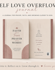 Faith Over Fear, Prayer Over Worry | Hardcover Journal