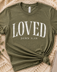 The Loved Tee – John 3:16 | Grace & Growth Collection