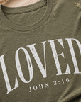 The Loved Tee – John 3:16 | Grace & Growth Collection