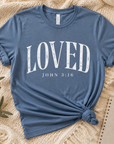 The Loved Tee – John 3:16 | Grace & Growth Collection