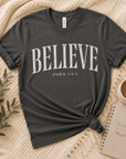 The Believe Tee – John 14:1 | Grace & Growth Collection