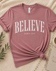 The Believe Tee – John 14:1 | Grace & Growth Collection