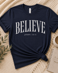 The Believe Tee – John 14:1 | Grace & Growth Collection