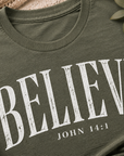 The Believe Tee – John 14:1 | Grace & Growth Collection
