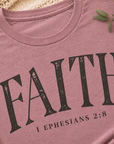 The Faith Tee – Ephesians 2:8 | Grace & Growth Collection