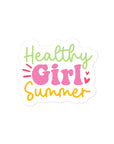 Healthy Girl Summer Edition Sticker