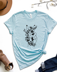 Flowers of Peace Graphic Tee by Self Love Overflow