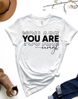 You Are Enough Graphic Tee by Self Love Overflow
