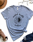 Mental Health Matters Sunflower Graphic Tee by Self Love Overflow