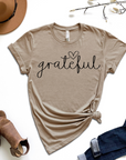 Grateful Graphic Tee by Self Love Overflow