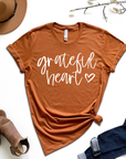 Grateful Heart Graphic Tee by Self Love Overflow