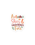 Autumn Skies Sticker
