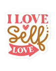 I Love Self Love Sticker