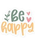 Be Happy Sticker