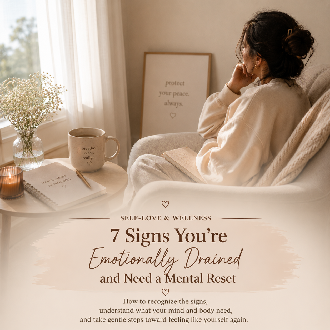 7 Signs You’re Emotionally Drained and Need a Mental Reset