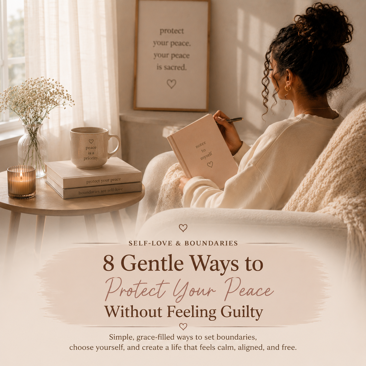 8 Gentle Ways to Protect Your Peace Without Feeling Guilty