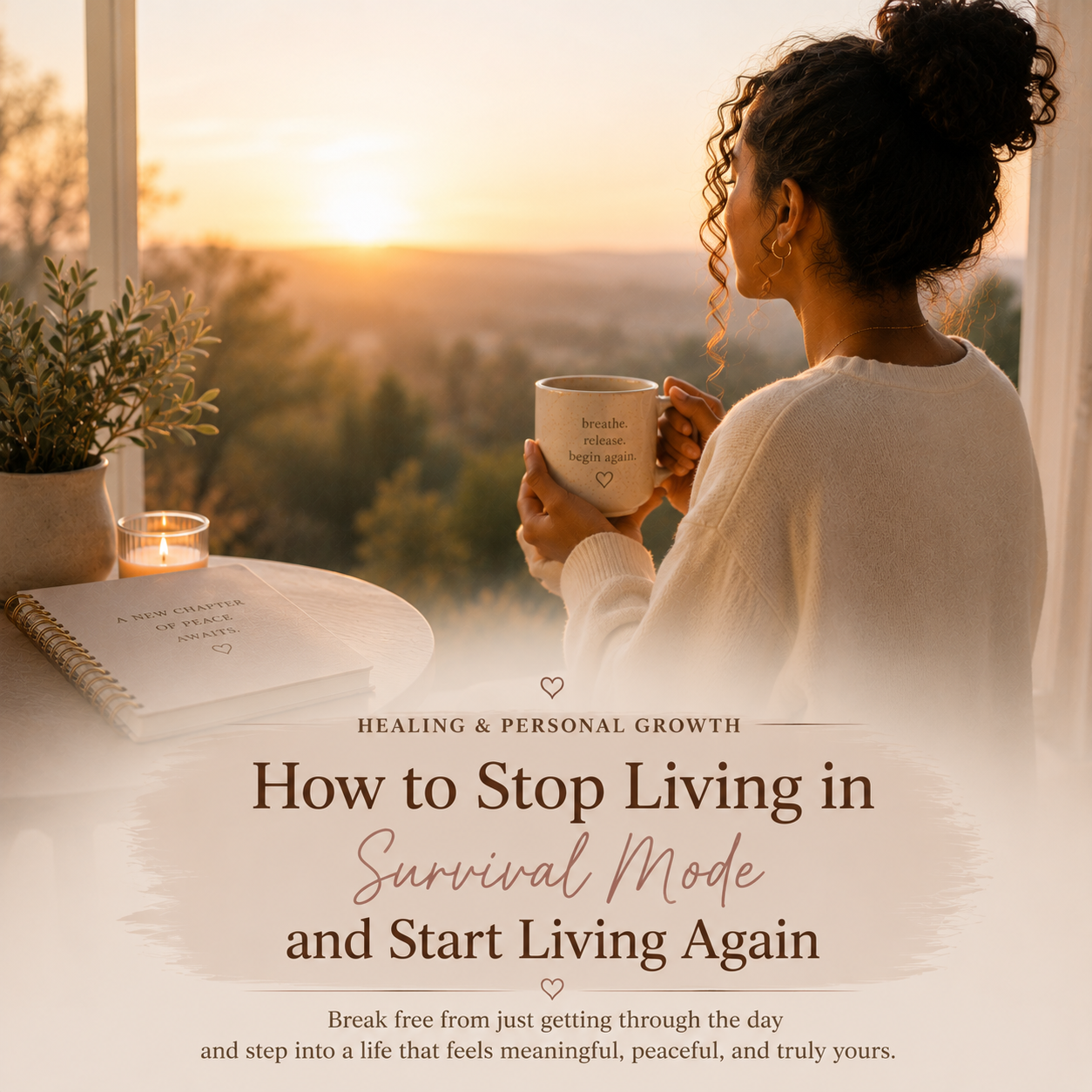 How to Stop Living in Survival Mode and Start Living Again