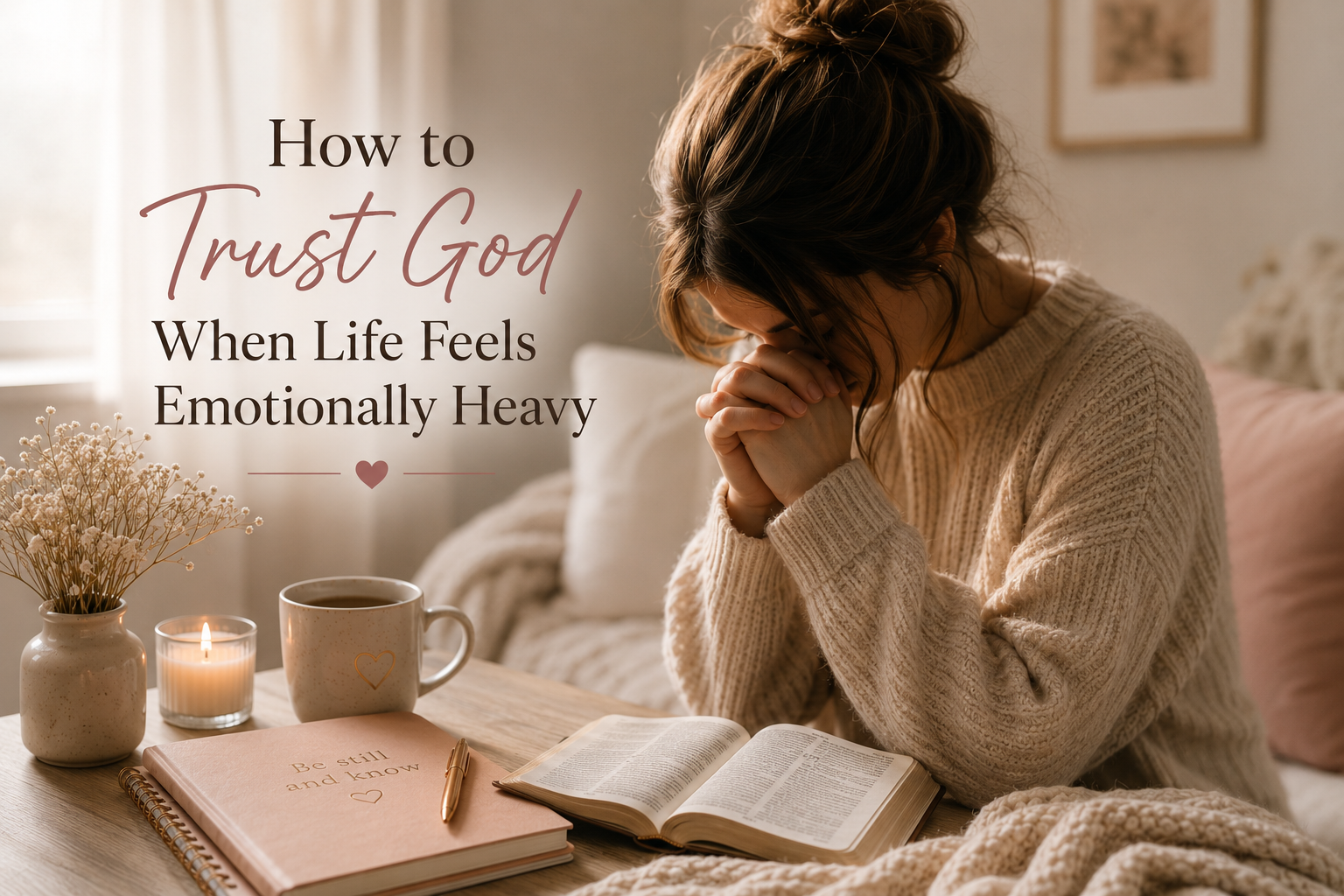 How to Trust God When Life Feels Emotionally Heavy