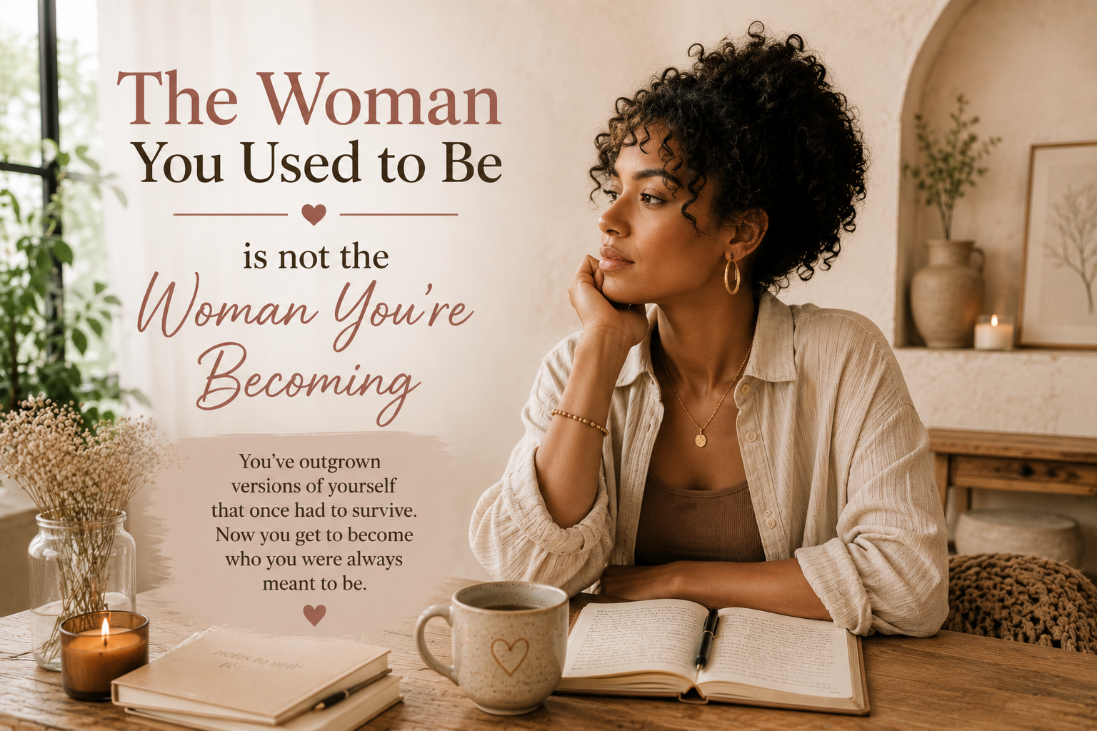 The Woman You Used to Be Is Not the Woman You’re Becoming: Signs You’re Healing and Growing