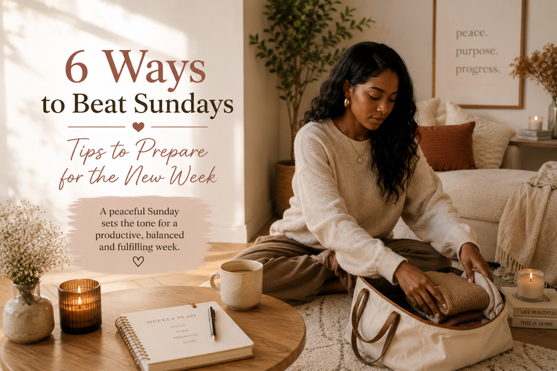 6 Ways to Beat Sundays & Tips to Prepare for the New Week