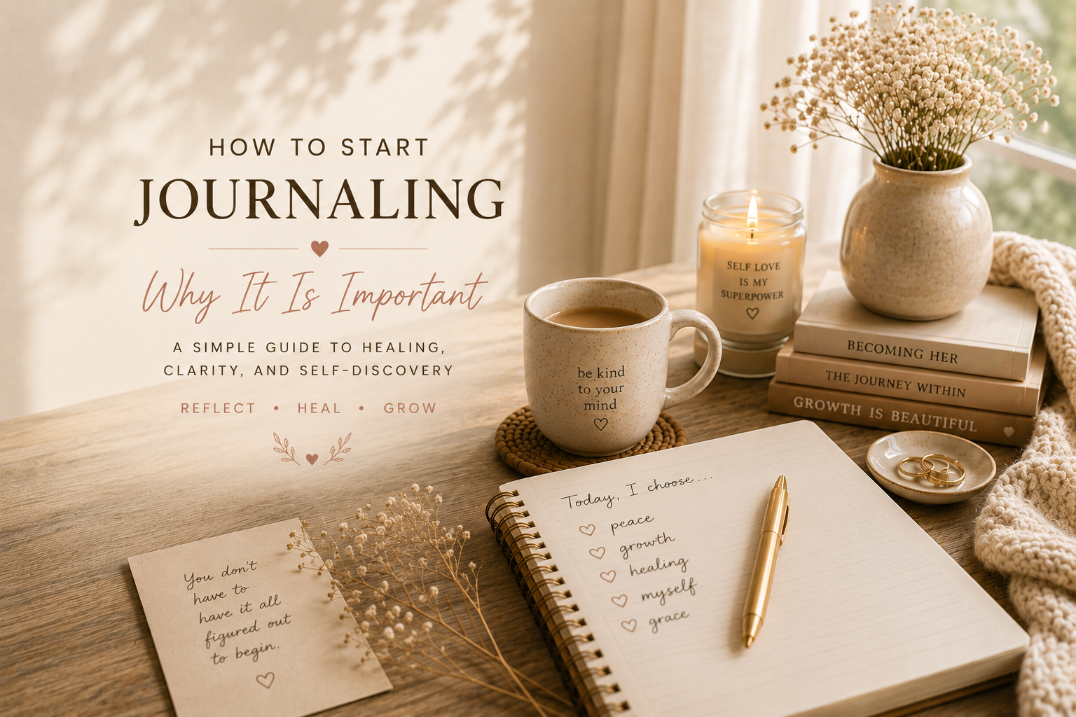 How to Start Journaling & Why It Is Important
