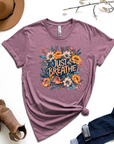 Just Breathe Graphic Tee by Self Love Overflow