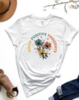 Grow Positive Thoughts Graphic Tee by Self Love Overflow