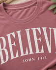 The Believe Tee – John 14:1 | Grace & Growth Collection