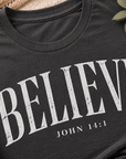 The Believe Tee – John 14:1 | Grace & Growth Collection