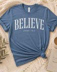 The Believe Tee – John 14:1 | Grace & Growth Collection