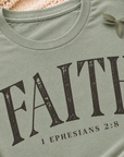 The Faith Tee – Ephesians 2:8 | Grace & Growth Collection