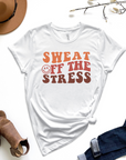 Sweat Off The Stress Graphic Tee by Self Love Overflow