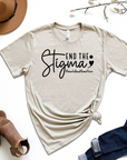 End The Stigma Graphic Tee by Self Love Overflow