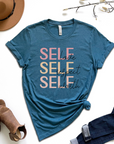 Self Love, Self Respect, Self Worth Graphic Tee by Self Love Overflow