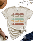Thankfully Thankful Graphic Tee by Self Love Overflow