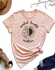 Mental Health Matters Sunflower Graphic Tee by Self Love Overflow