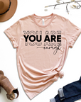 You Are Enough Graphic Tee by Self Love Overflow