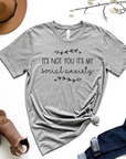It's Not You It's My Social Anxiety Graphic Tee by Self Love Overflow