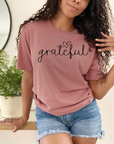 Grateful Graphic Tee by Self Love Overflow