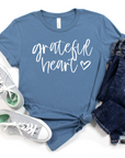 Grateful Heart Graphic Tee by Self Love Overflow