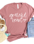 Grateful Heart Graphic Tee by Self Love Overflow