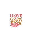 I Love Self Love Sticker