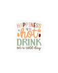 Happiness On A Cold Day Sticker